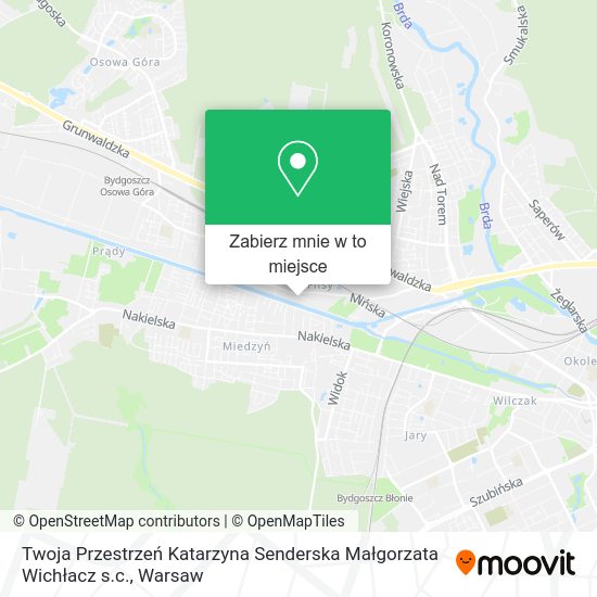 Mapa Twoja Przestrzeń Katarzyna Senderska Małgorzata Wichłacz s.c.