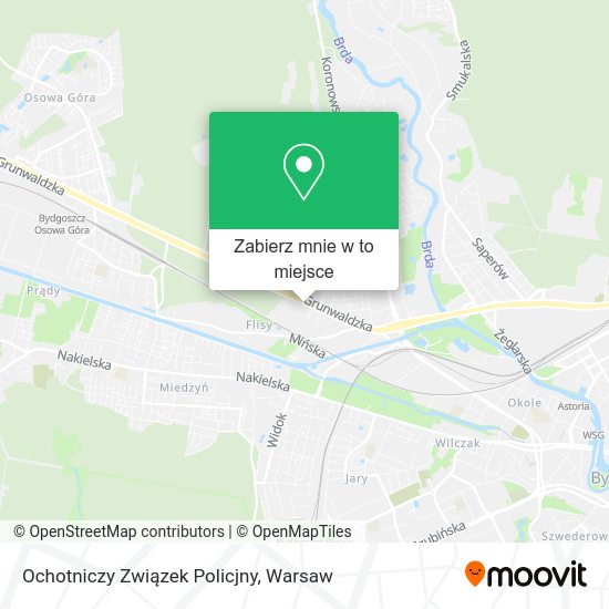 Mapa Ochotniczy Związek Policjny