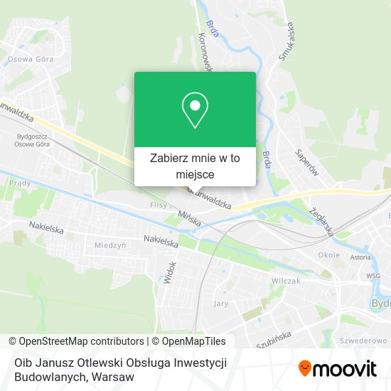 Mapa Oib Janusz Otlewski Obsługa Inwestycji Budowlanych