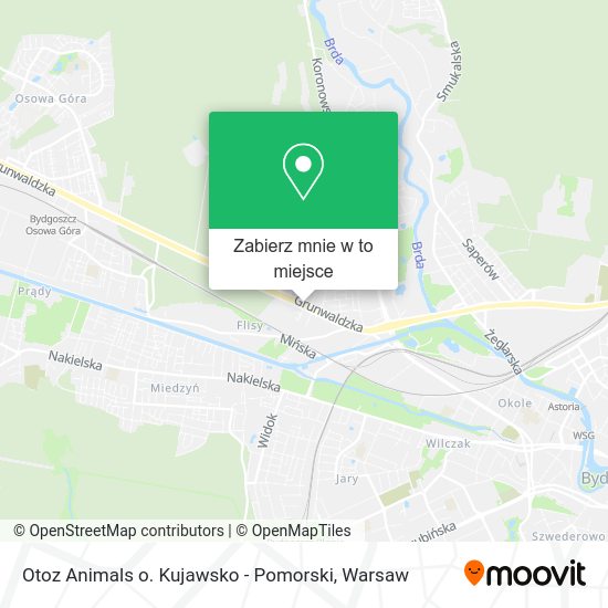 Mapa Otoz Animals o. Kujawsko - Pomorski