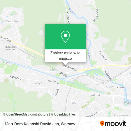 Mapa Mart Dom Kolański Dawid Jan