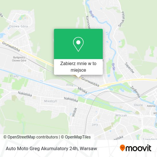 Mapa Auto Moto Greg Akumulatory 24h