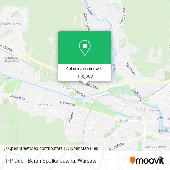 Mapa PP-Duo - Baran Spółka Jawna