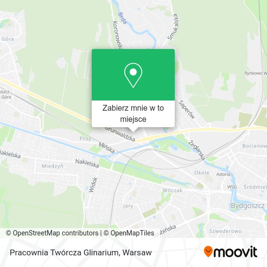 Mapa Pracownia Twórcza Glinarium