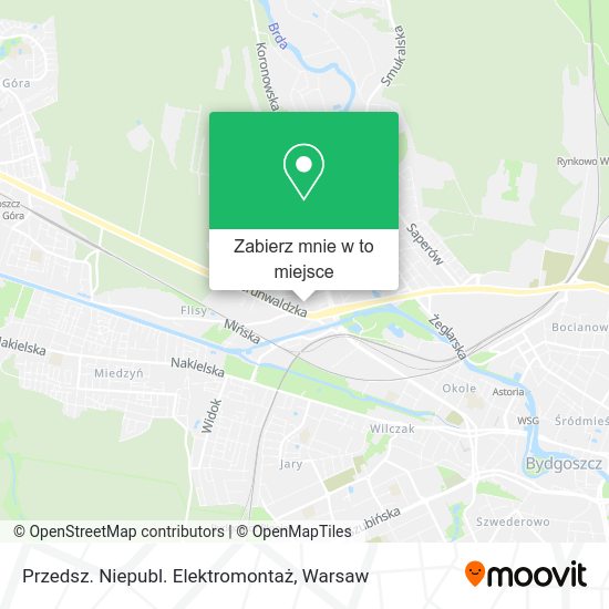 Mapa Przedsz. Niepubl. Elektromontaż