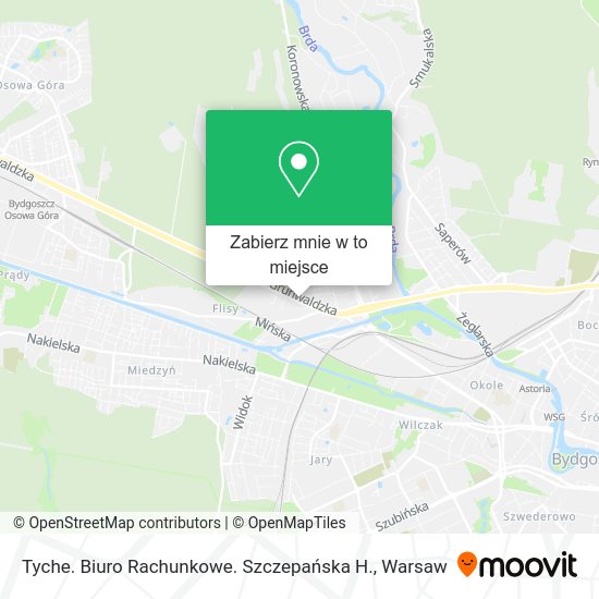 Mapa Tyche. Biuro Rachunkowe. Szczepańska H.