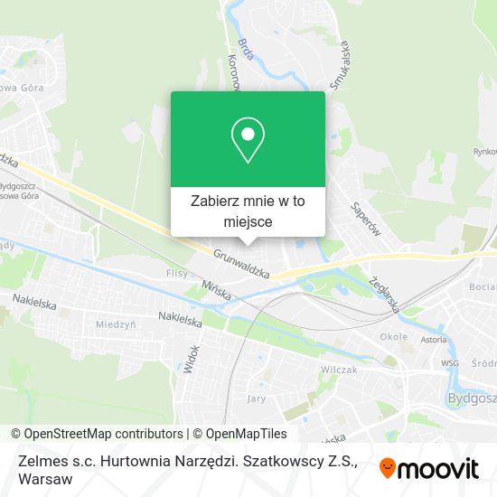 Mapa Zelmes s.c. Hurtownia Narzędzi. Szatkowscy Z.S.