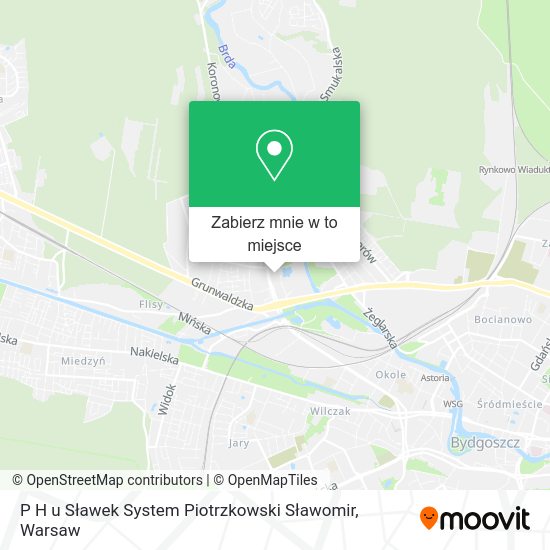 Mapa P H u Sławek System Piotrzkowski Sławomir