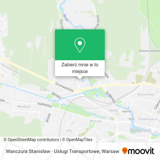 Mapa Wanczura Stanisław - Usługi Transportowe