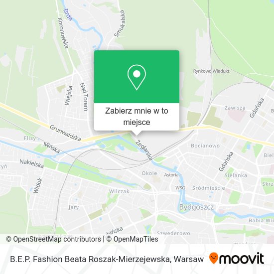 Mapa B.E.P. Fashion Beata Roszak-Mierzejewska