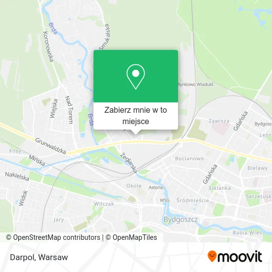 Mapa Darpol
