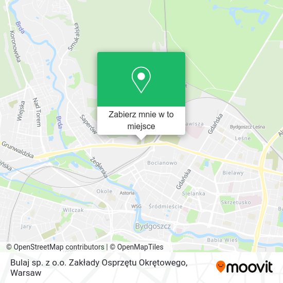 Mapa Bulaj sp. z o.o. Zakłady Osprzętu Okrętowego