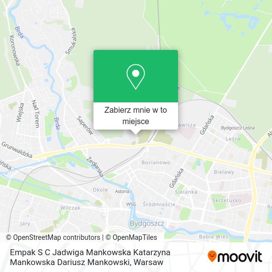 Mapa Empak S C Jadwiga Mankowska Katarzyna Mankowska Dariusz Mankowski