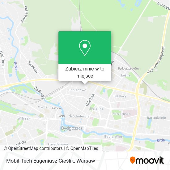 Mapa Mobil-Tech Eugeniusz Cieślik