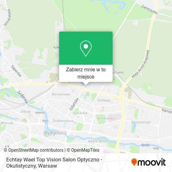 Mapa Echtay Wael Top Vision Salon Optyczno - Okulistyczny