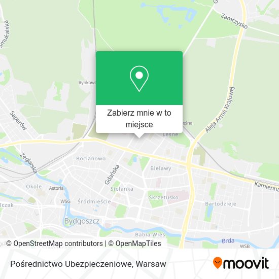 Mapa Pośrednictwo Ubezpieczeniowe