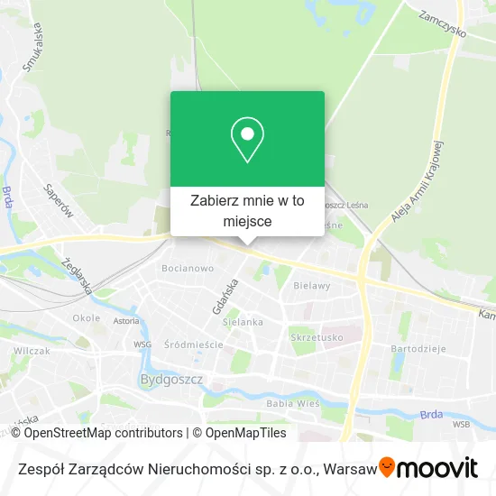 Mapa Zespół Zarządców Nieruchomości sp. z o.o.