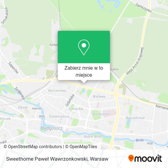 Mapa Sweethome Paweł Wawrzonkowski