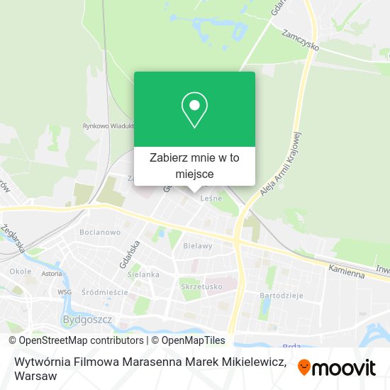 Mapa Wytwórnia Filmowa Marasenna Marek Mikielewicz