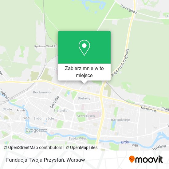 Mapa Fundacja Twoja Przystań