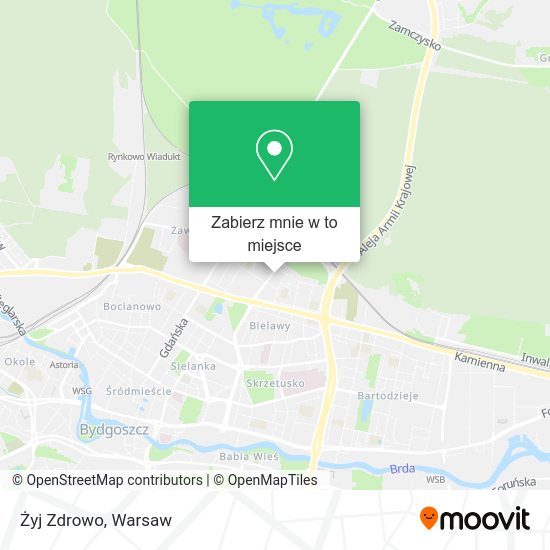 Mapa Żyj Zdrowo