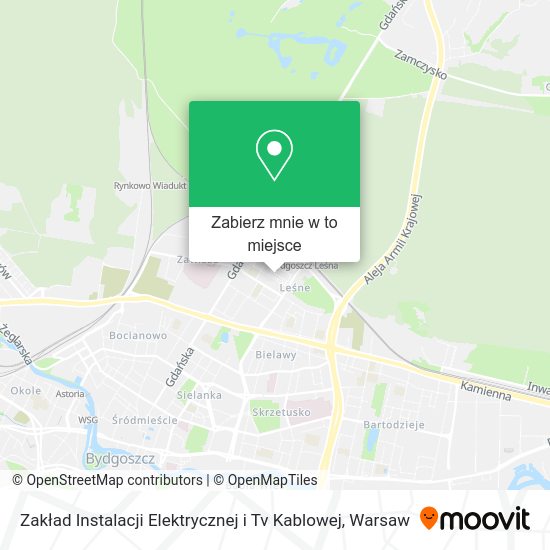 Mapa Zakład Instalacji Elektrycznej i Tv Kablowej