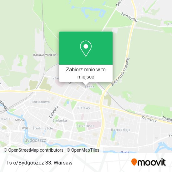 Mapa Ts o/Bydgoszcz 33