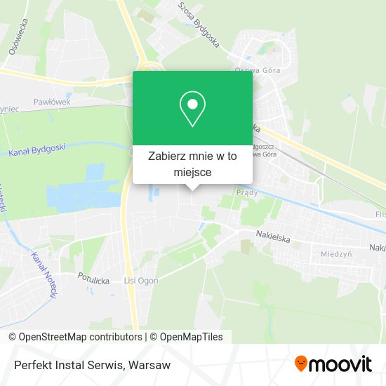 Mapa Perfekt Instal Serwis