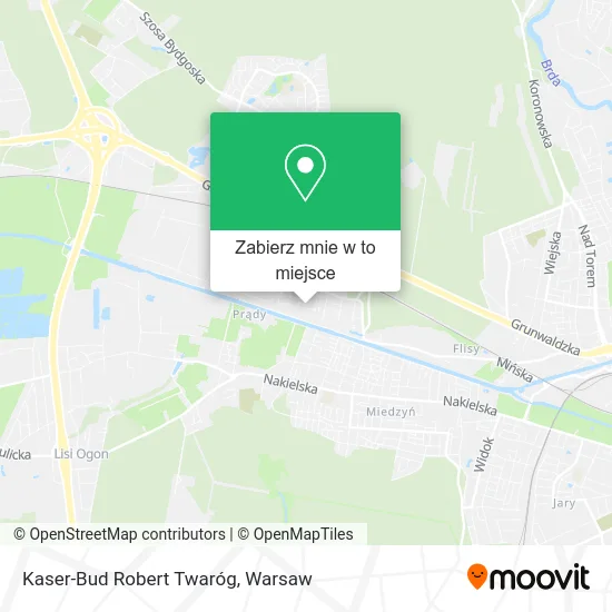 Mapa Kaser-Bud Robert Twaróg