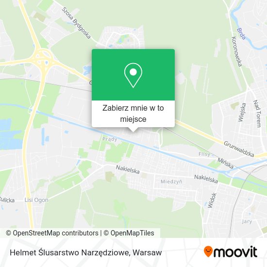 Mapa Helmet Ślusarstwo Narzędziowe