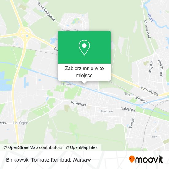 Mapa Binkowski Tomasz Rembud