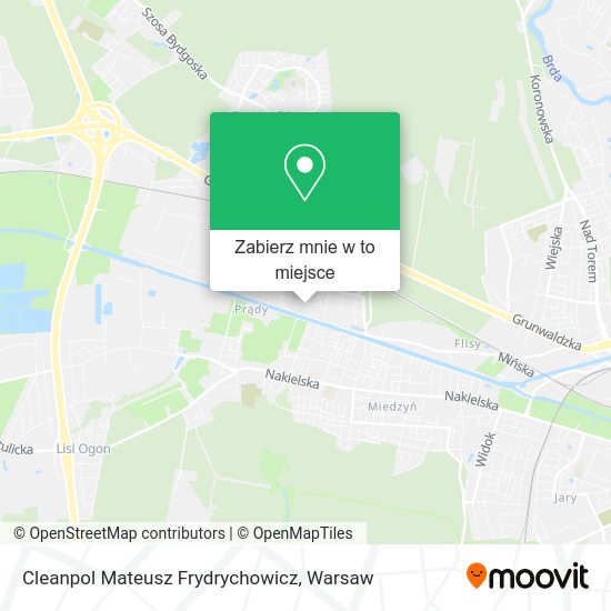 Mapa Cleanpol Mateusz Frydrychowicz