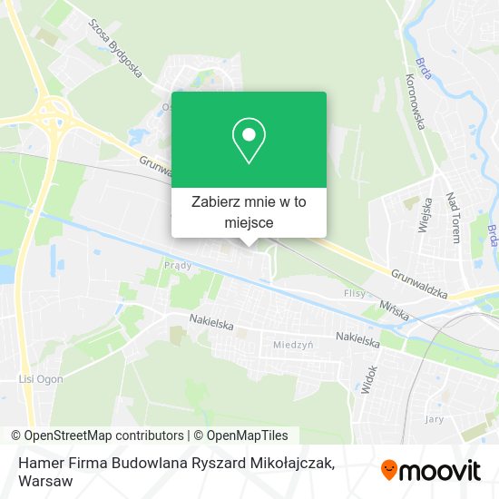 Mapa Hamer Firma Budowlana Ryszard Mikołajczak