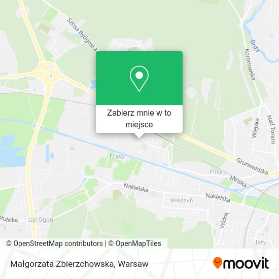 Mapa Małgorzata Zbierzchowska