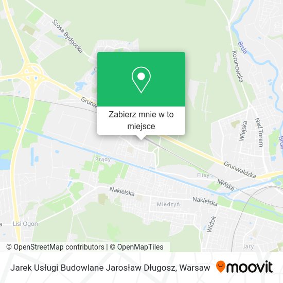 Mapa Jarek Usługi Budowlane Jarosław Długosz