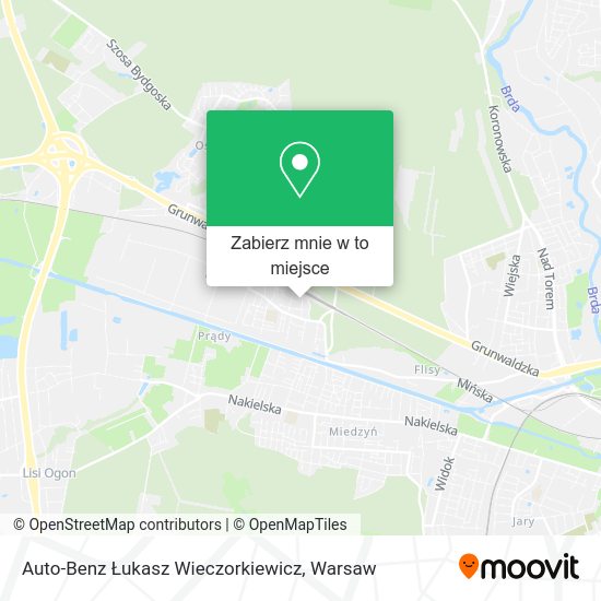 Mapa Auto-Benz Łukasz Wieczorkiewicz