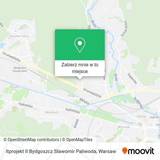 Mapa Itprojekt II Bydgoszcz Sławomir Paliwoda