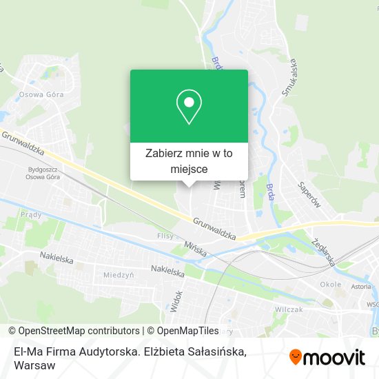 Mapa El-Ma Firma Audytorska. Elżbieta Sałasińska