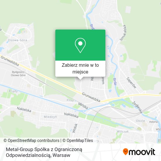 Mapa Metal-Group Spółka z Ograniczoną Odpowiedzialnością