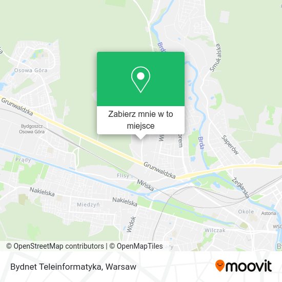 Mapa Bydnet Teleinformatyka