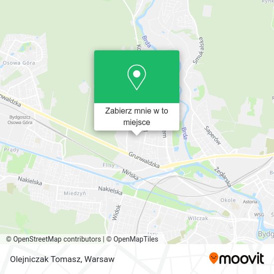 Mapa Olejniczak Tomasz