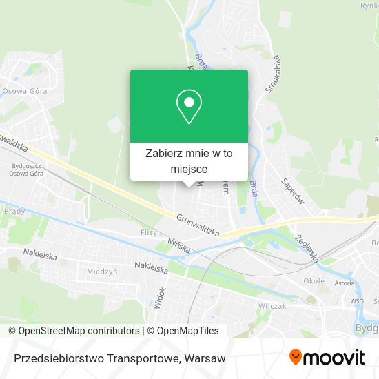 Mapa Przedsiebiorstwo Transportowe