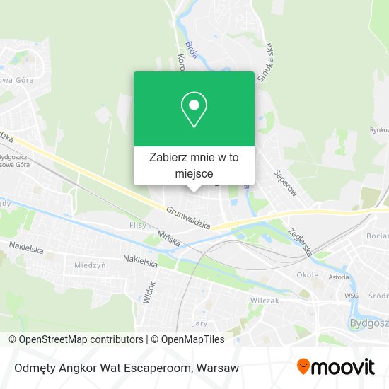 Mapa Odmęty Angkor Wat Escaperoom