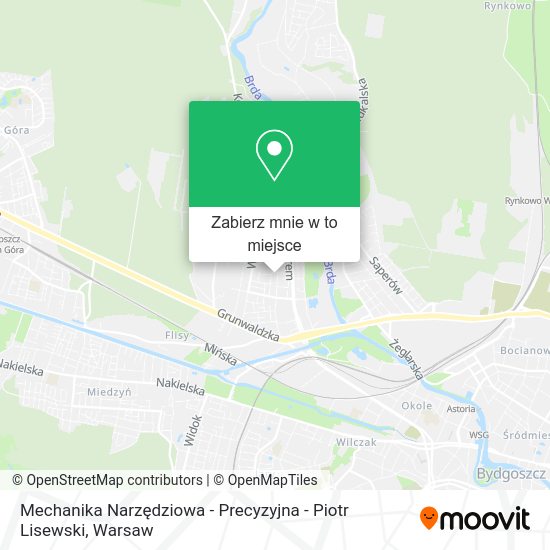 Mapa Mechanika Narzędziowa - Precyzyjna - Piotr Lisewski