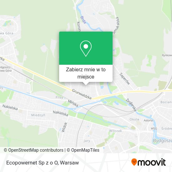 Mapa Ecopowernet Sp z o O