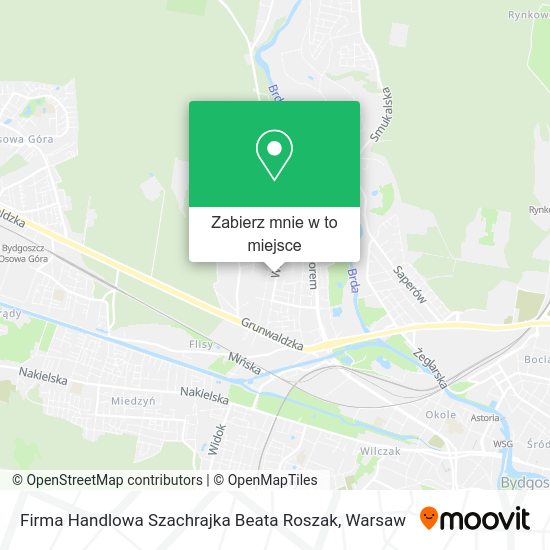 Mapa Firma Handlowa Szachrajka Beata Roszak