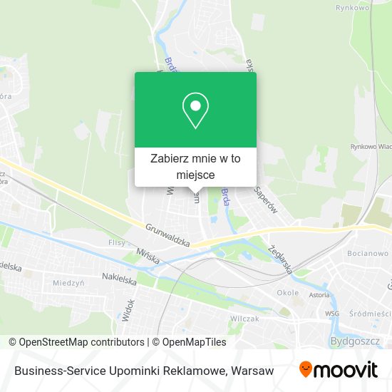 Mapa Business-Service Upominki Reklamowe