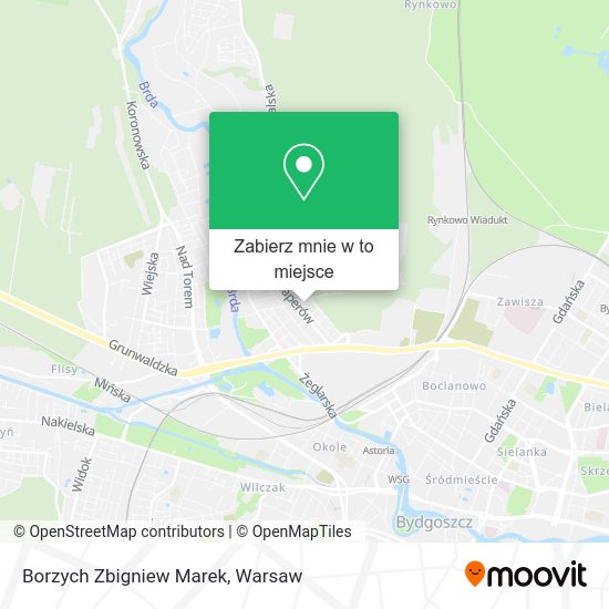 Mapa Borzych Zbigniew Marek