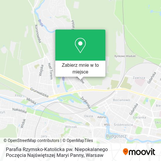 Mapa Parafia Rzymsko-Katolicka pw. Niepokalanego Poczęcia Najświętszej Maryi Panny