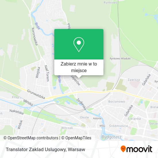 Mapa Translator Zaklad Uslugowy